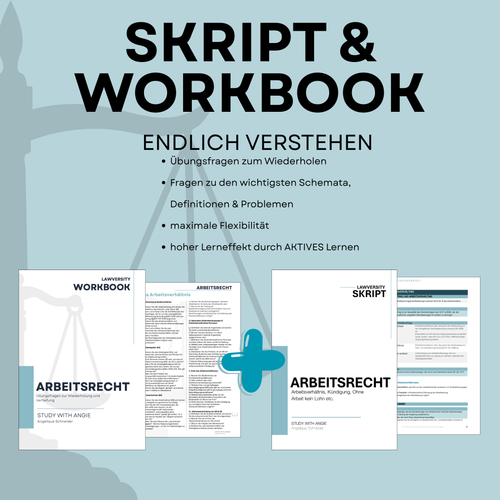 Arbeitsrecht - Skript & Workbook