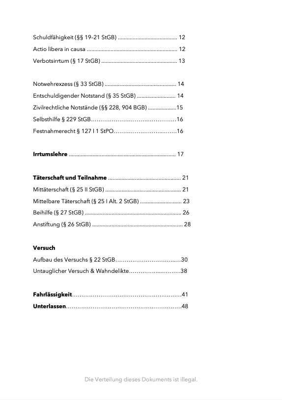STRAFRECHT AT - SKRIPT - Study law with Angie