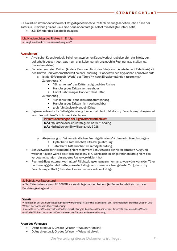 STRAFRECHT AT - SKRIPT
