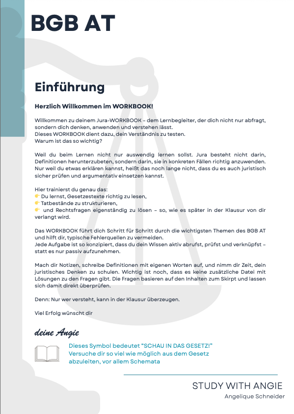 BGB AT - WORKBOOK