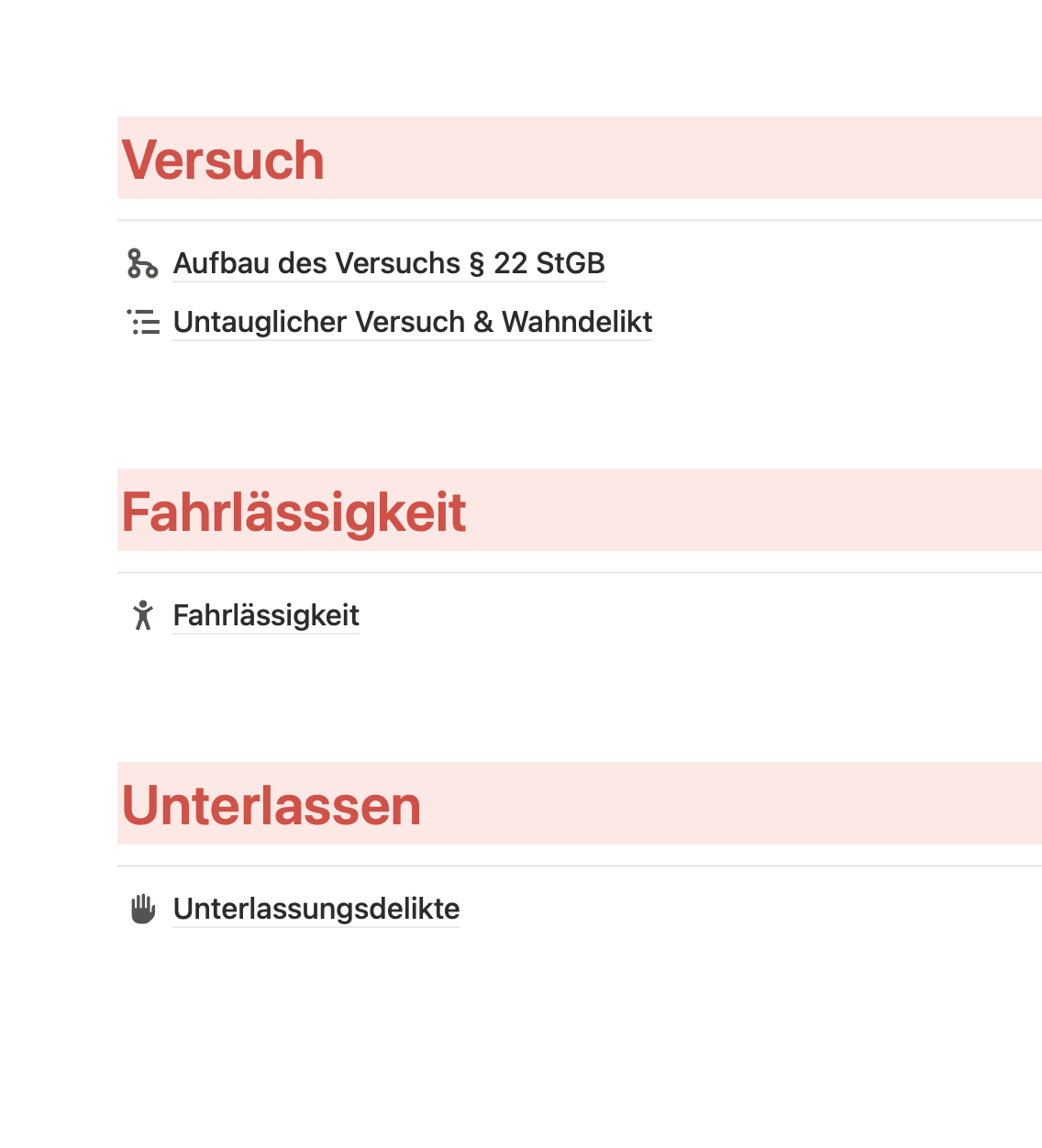 Strafrecht AT - LERNEN MIT NOTION - Study law with Angie