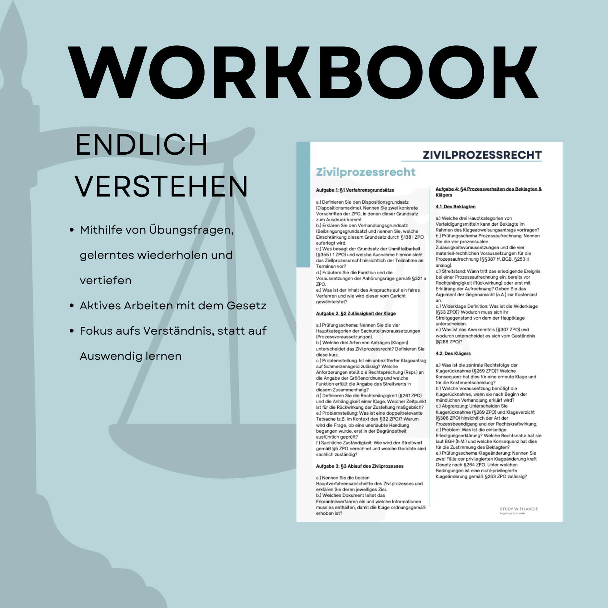 Zivilprozessrecht - Workbook