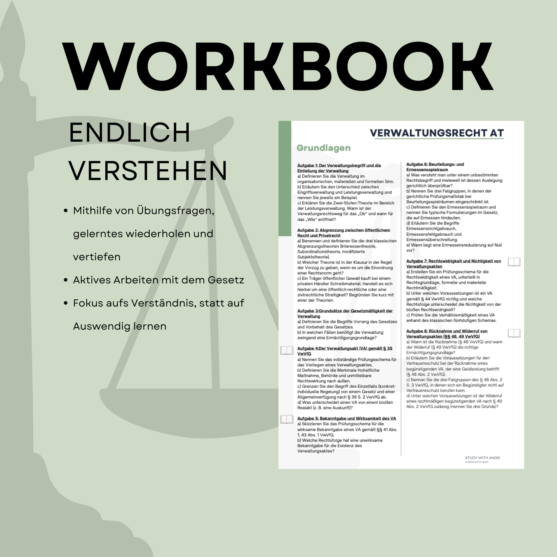 Verwaltungsrecht AT - WORKBOOK