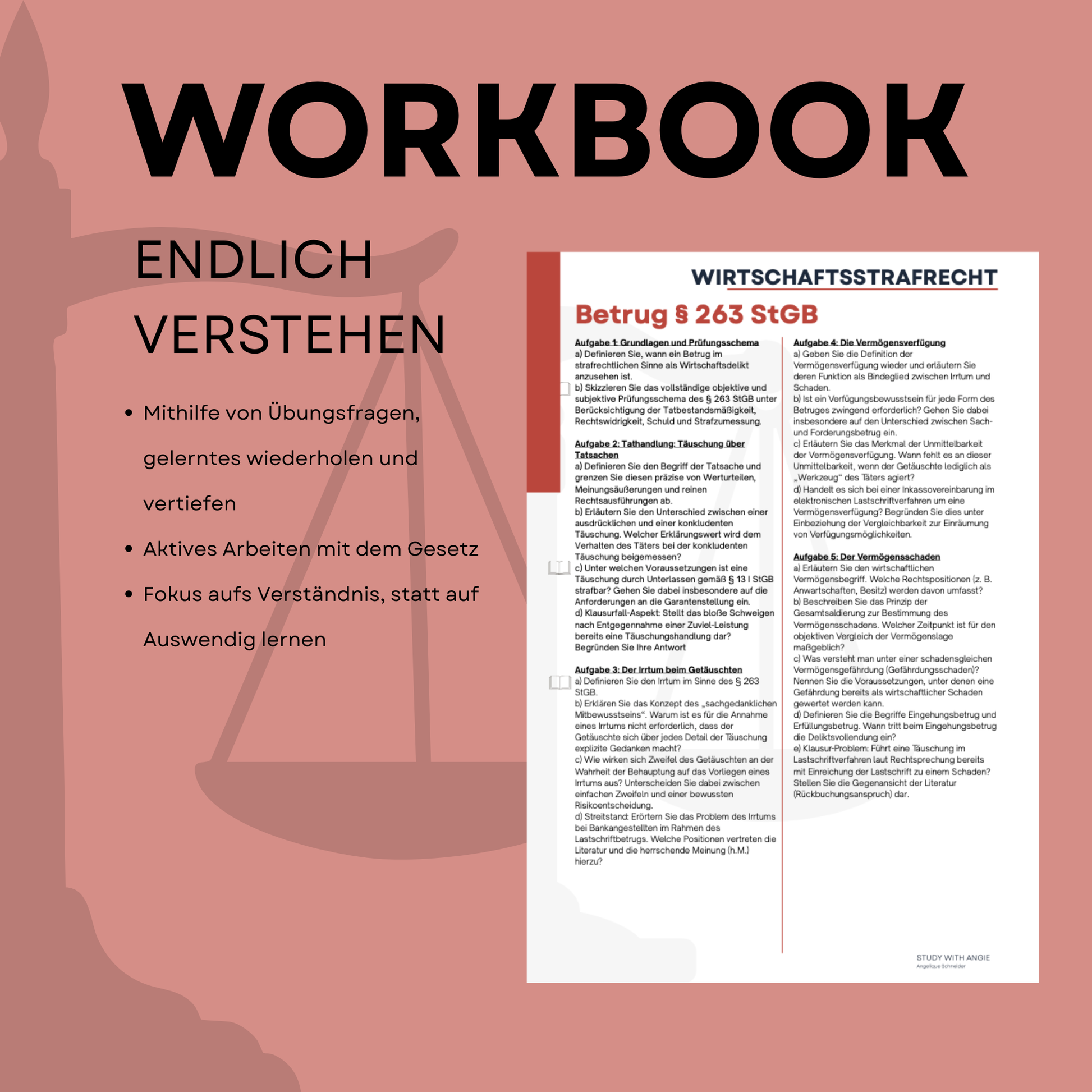 Wirtschaftsstrafrecht - WORKBOOK