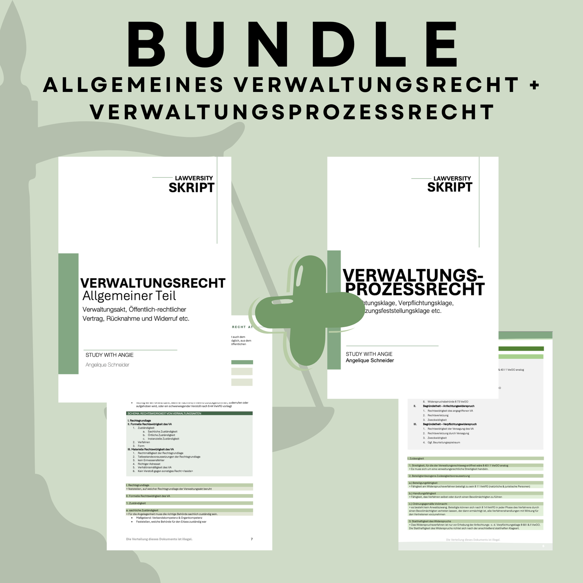 BUNDLE - Verwaltungsrecht At & Verwaltungsprozessrecht